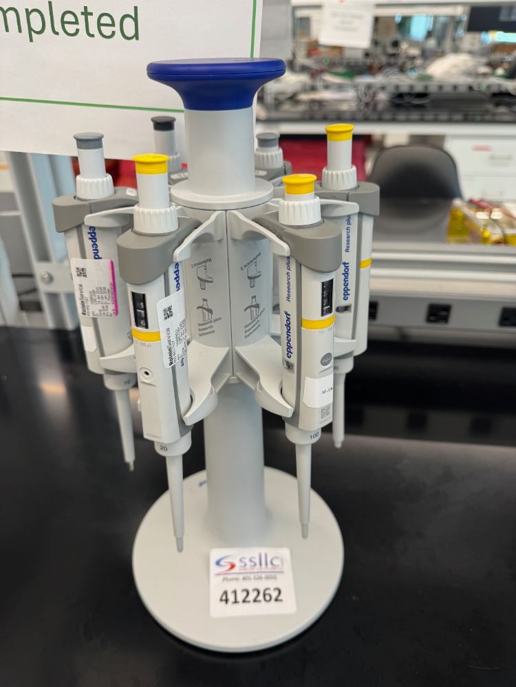 Image of Eppendorf Research Plus Single Channel Pipettes - Quantity 6